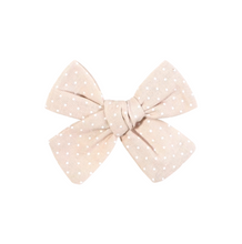 Charger l&#39;image dans la galerie, Duo de boucle moyenne | Pince tissu | Rose Polka