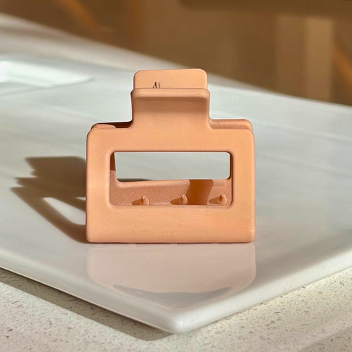 Les petites pinces à cheveux carré  - Rosé mat