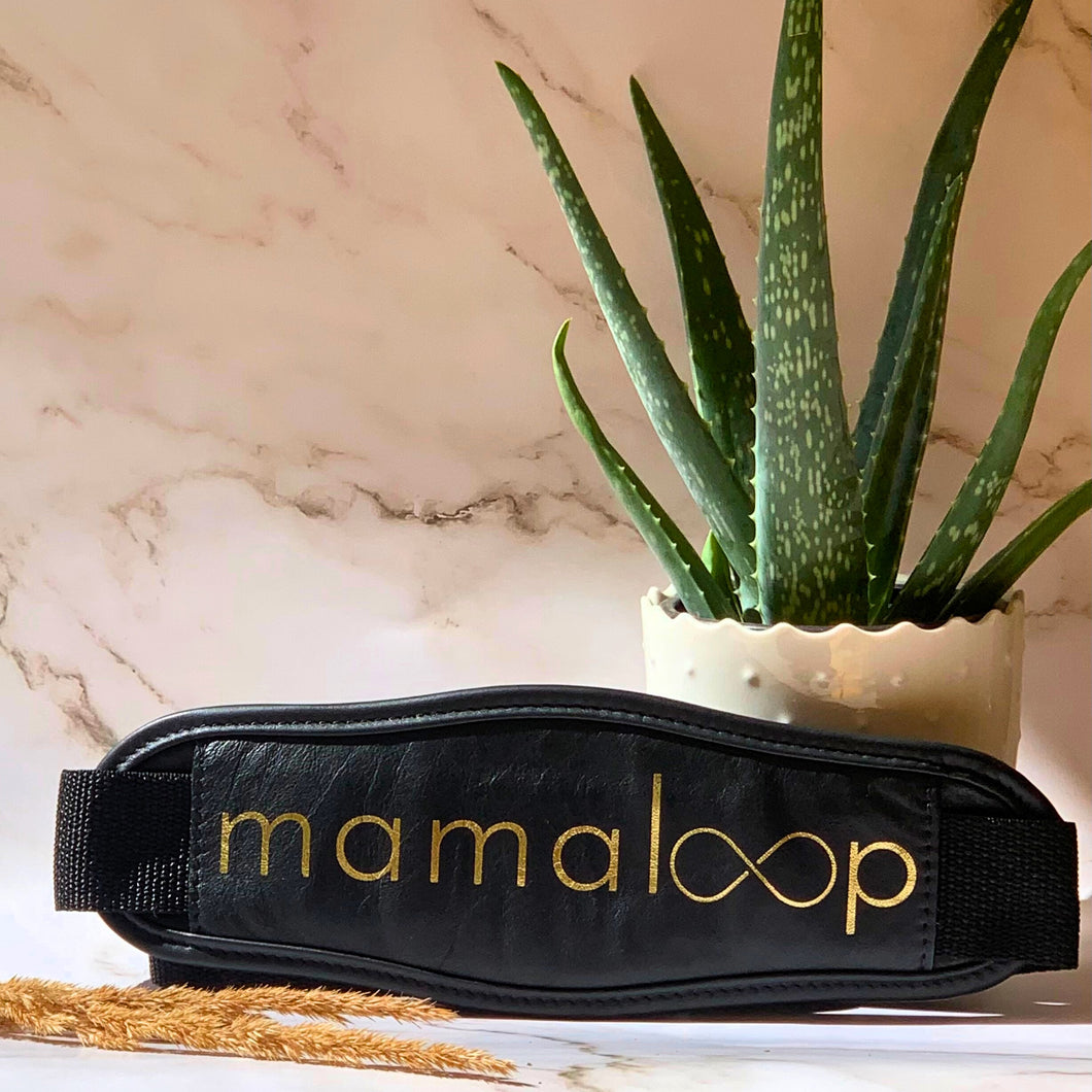 Black Mamaloop shoulder strap