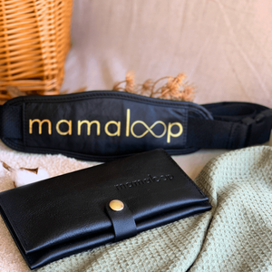 Black Mamaloop shoulder strap